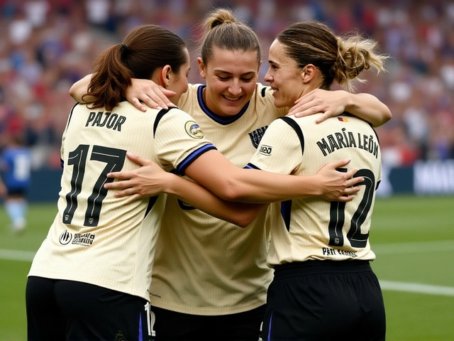 Barcelona Femenino aplasta al Atlético 0-6 y se acerca al título